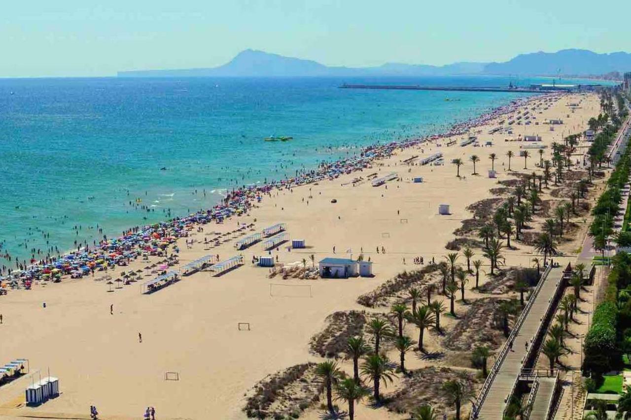 Apartamento Deluxe A 50M De Playa - Aire Wifi Gandía Exterior foto