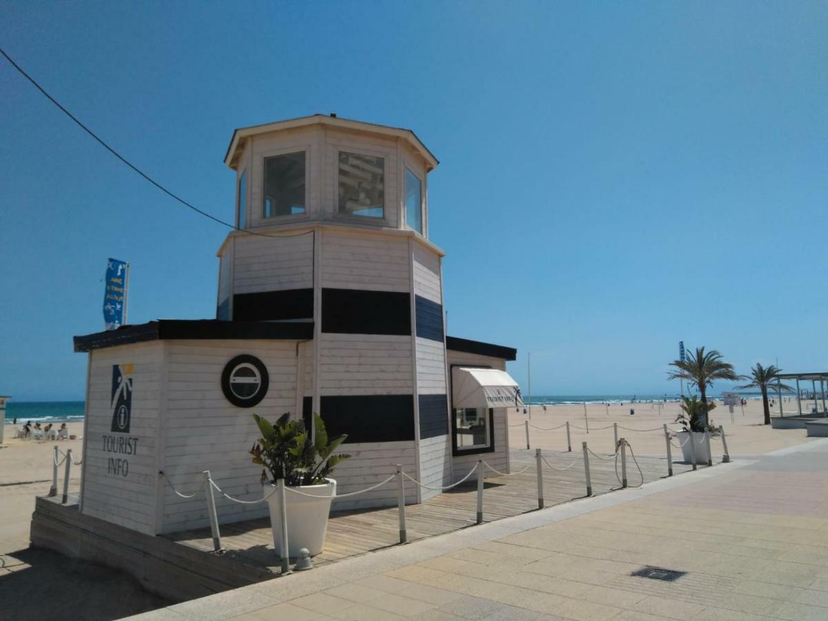 Apartamento Deluxe A 50M De Playa - Aire Wifi Gandía Exterior foto